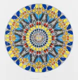 Psalm Print: Confitebor Tibi by Damien Hirst, 2009, Silkscreen in colors, sold Jun 2014