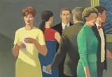 Christian Brandl, Die Gesellschaft, 2006, Oil on canvas