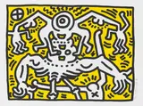 Keith Haring, Untitled, 1986, Lithograph in colors