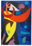 Max Ackermann, Sphärisches, 1945, Oil on cardboard