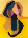 Otto Ritschl, Komposition 1974/24, 1974, Oil on canvas
