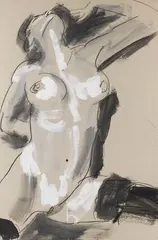 Nude by Luciano Castelli, 2001, Mixed media, sold Jun 2014