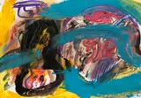 Halluzinose und Signale by Walter Stöhrer, 1968, Mixed media, sold Jun 2014