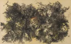 5/34/59 by Bernard Schultze, 1959, India Ink, sold Jun 2014