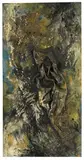 Bernard Schultze, Kraterwelt, 1957, Mixed media