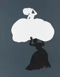 Kara Walker, The Emancipation Approximation (Scene No. 18, Cotton Sock), 1999/2000, Silkscreen in colors