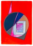 Thomas Scheibitz, Kopf, 2005/06, Acrylic