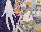 Abetz & Drescher, Close Encounters, 1999, Acrylic on canvas