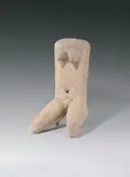 Lothar Fischer, Kniender weiblicher Torso, 1977/1985, Clay sculpture