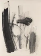 Ohne Titel by Fritz Winter, 1969, Oil on paper, sold Jun 2014