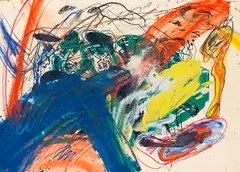 Antigone by Walter Stöhrer, 1969-1970, Mixed media, sold Jun 2014