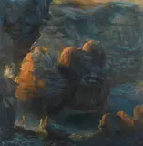 Björn Dressler, Kratersee, 2008, Oil on canvas
