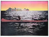 Peter Doig, Canoe Island, 2000, Silkscreen in colors