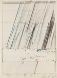 Cy Twombly, Ohne Titel, 1973, Offset lithograph in colors