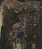 Hans Platschek, La Donna Vampiro, 1962, Oil on canvas