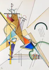 Wassily Kandinsky, Gewebe, 1923, Watercolor