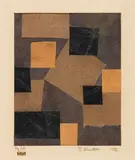 Kurt Schwitters, Mz 386 Hopf (Merzzeichnung), 1922, Collage