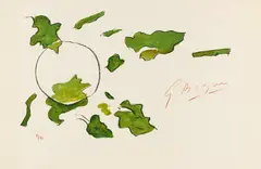 Georges Braque, Lettera amorosa, 1958-1962, Lithograph in colors