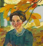 Leo Putz, Mädchenporträt