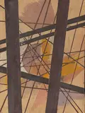 Lyubov Popova, Raum-Kraft Komposition, Um 1921-22, Gouache