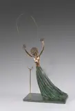 Alice im  Wunderland by Salvador Dalí, 1977, Bronze, sold Jun 2014