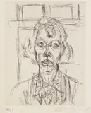 Annette III by Alberto Giacometti, 1964, Etching, sold Jun 2014