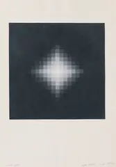 White light by Herbert Bayer, 1970, Acrylic, sold Jun 2014