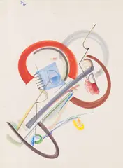 Thomas Ring, Ohne Titel, 1927, Gouache