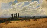 Karl Buchholz, Landschaft, Wohl um 1880, Oil on canvas