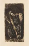 Inspiration by Käthe Kollwitz, 1904/05, Etching, sold Jun 2014
