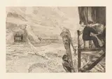 Max Klinger, Brahms-Phantasie. Einundvierzig Stiche, Radierungen und Steinzeichnungen zu Compositionen von Johannes Brahms. Radier-Opus XII, 1894, Engraving