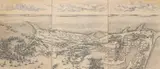 Jacques Callot, Siège de la Citadelle de St. Martin dans l'Ile de Ré, 1631, Etching