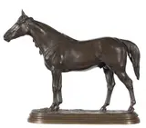 Isidore Bonheur, Pferd mit langer Mähne
