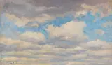 Alfred Zoff, Wolkenstudie