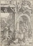 Die Anbetung der Könige by Albrecht Durer, Um 1503, Woodcut, sold May 2014
