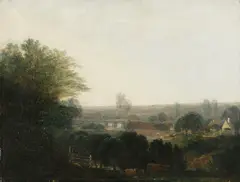 Max Joseph Wagenbauer, Zugeschrieben - Oberbayerische Flusslandschaft, Um 1800, Oil on panel
