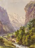 Edward Theodore Compton, Lauterbrunnen (Schweiz)