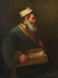Charles Steedman, Zugeschrieben - The Rhubarb Seller, Um 1850, Oil on panel
