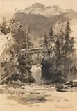Edward Theodore Compton, Hochbrücke im Gebirge