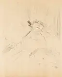Yvette Guilbert - Chanson Ancienne by Henri de Toulouse-Lautrec, 1898, Lithograph, sold May 2014