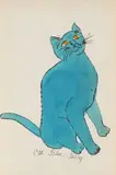 Andy Warhol, 25 Cats name[d] Sam and one Blue Pussy, 1954, Offset lithograph