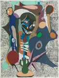 Gert und Uwe Tobias, Ohne Titel, 2005, Woodcut