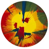 Spin Painting by Damien Hirst, 2005, Acrylic, sold Dec 2013