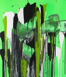 Ohne Titel by Anselm Reyle, 2005, Acrylic, sold Dec 2013