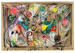 Jean Tinguely, Pan demonium aérée, 1982, Mixed media