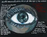 Raymond Pettibon, Ohne Titel, 1994, Oil on canvas