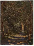 Serge Poliakoff, Paysage sous Bois
