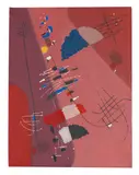 Max Ackermann, Froher Klang, 1957, Oil on canvas