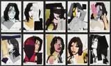 Andy Warhol, Mick Jagger, 1975, Offset in colors