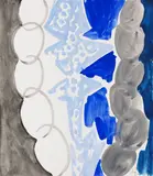 Ohne Titel by Ernst Wilhelm Nay, 1966, Watercolor, sold Dec 2013